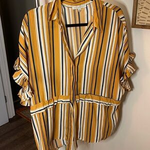 Haute Monde Top with Tie, Large